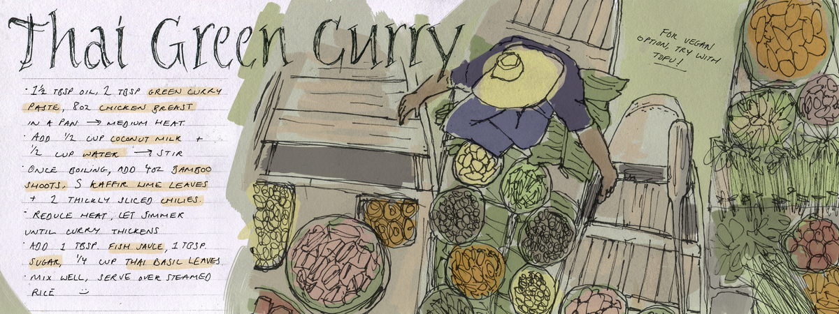 Thai Green Curry by Emily Sidey Emilysidey