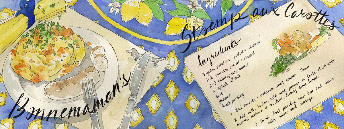 Bonnemaman's Stoemp aux Carottes by Amanda Rae Stoemp