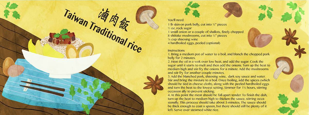 滷肉飯 Taiwan traditional rice by Phoenix Ko %e6%bb%b7%e8%82%89%e9%a3%af2