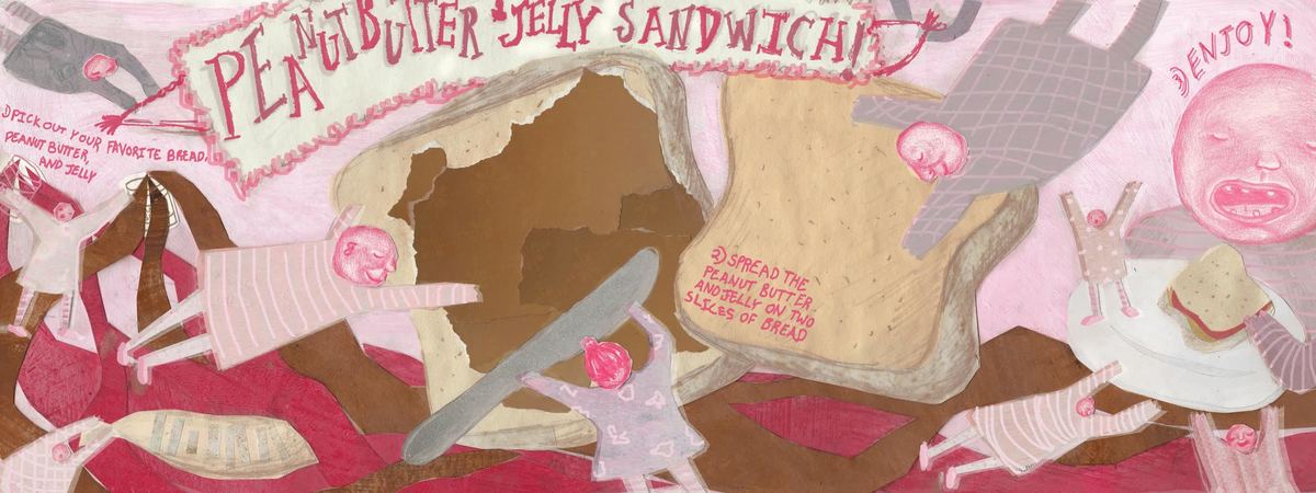 Peanut butter and Jelly sandwich! by Julia Mcgrady Recipe julia mcgrady