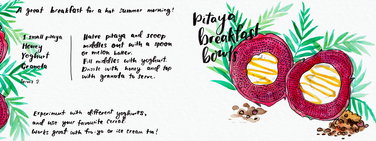 Pitaya Breakfast Bowls by joanneloo Tdac pitayabowl joanne