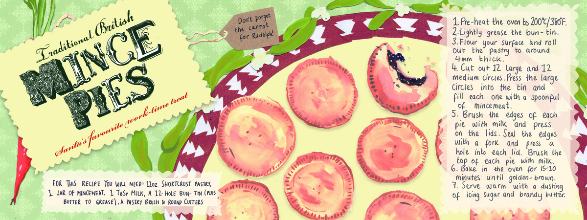 Traditional British Mince Pies by Hannah Brown