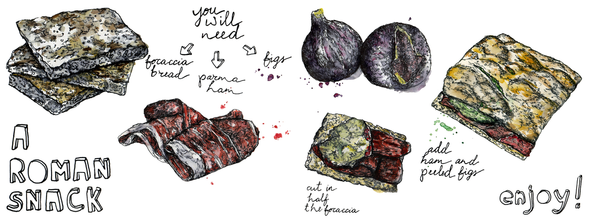A Roman Snack by Ilaria Di Emidio
