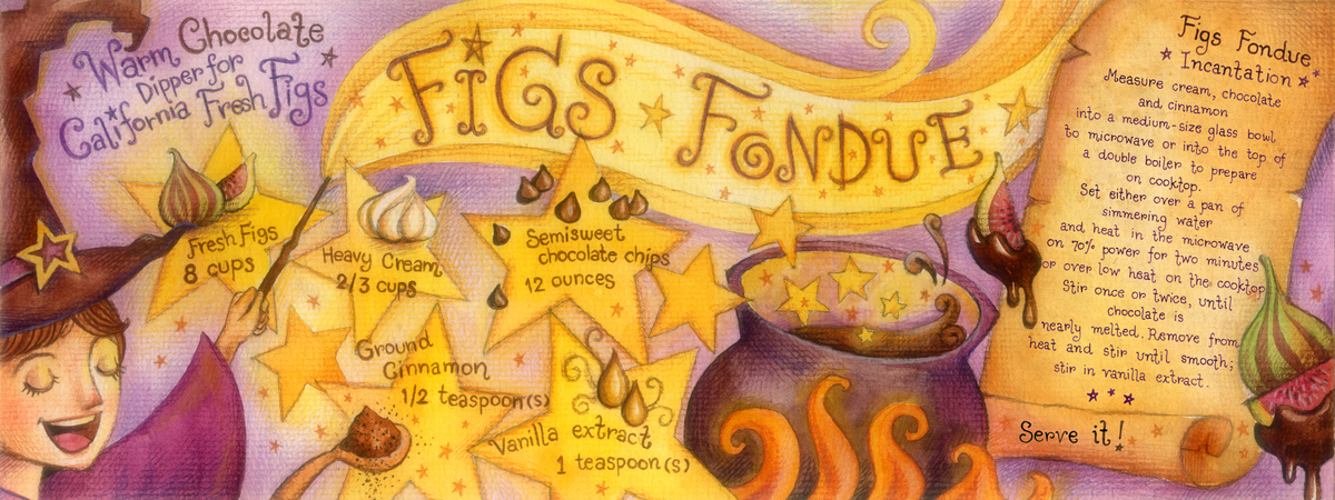 Figs Fondue by Wirin Chaowana