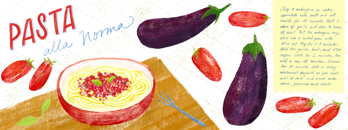 Pasta alla Norma by Julia Bausenhardt