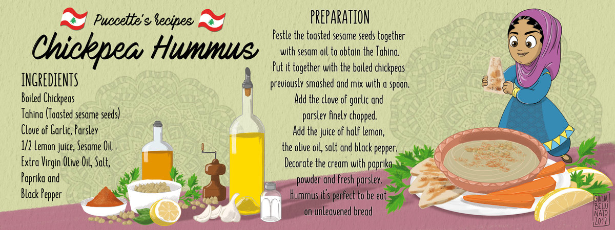 Chickpea Hummus by Giulia Sara Bellunato