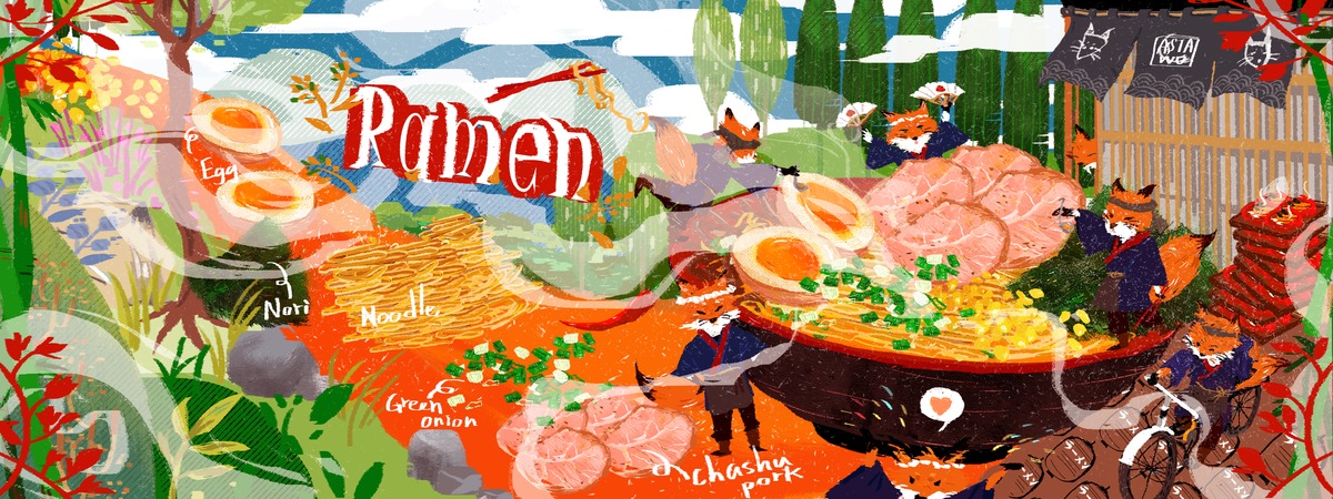 Japanese Ramen by asta