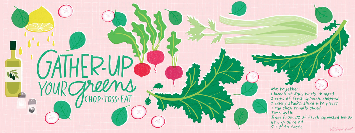 Gather Up Your Greens! by Salli S. Swindell
