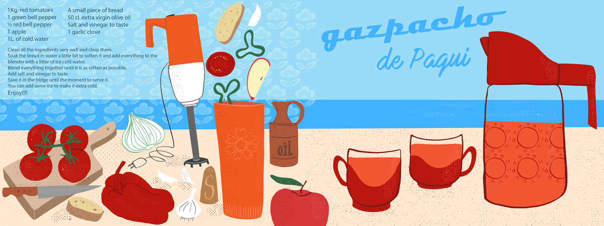 Gazpacho de Paqui by Natalia González