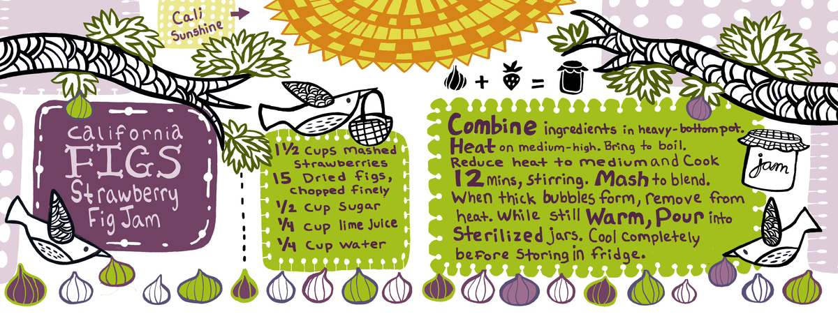 3rd Place Dried Fig Winner: California Figs Strawberry Jam by Kaitlyn McCane