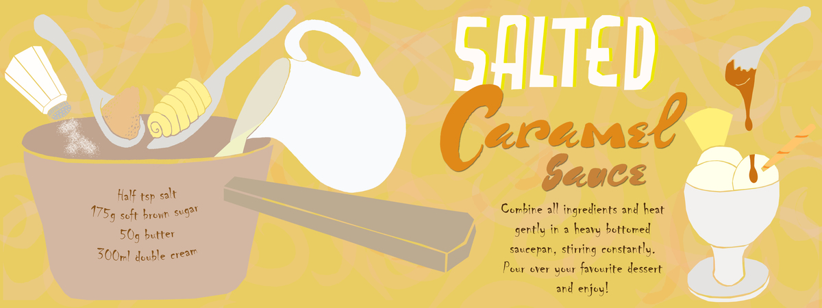 Salted caramel sauce by Felicity de Ste Croix Salted caramel sauce