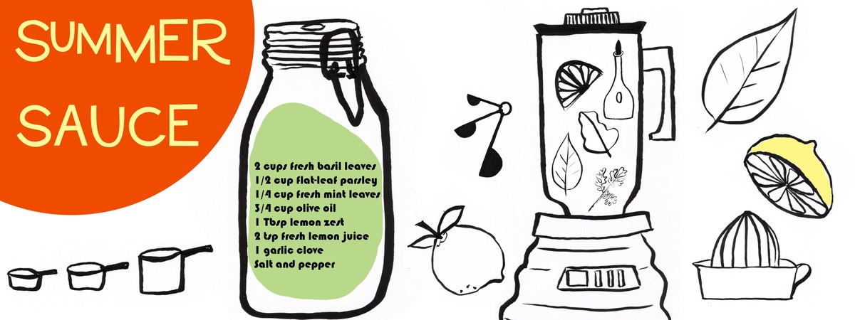 Summer Sauce - Put it on everything! by Mary J Vintage recipe tdac