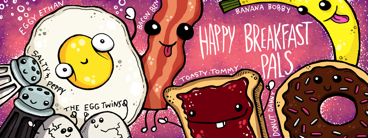 Happy Breakfast Pals by Lauren Ramer