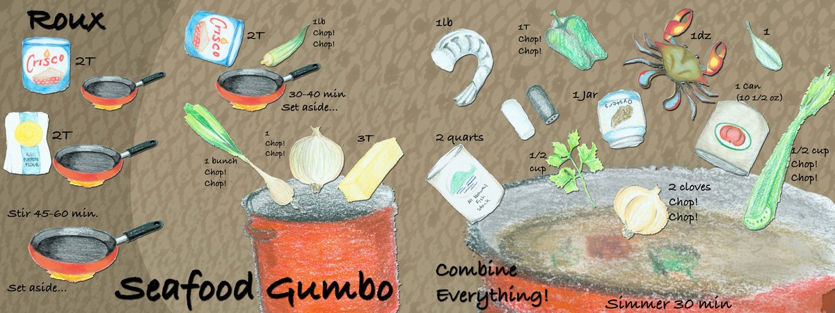Seafood Gumbo by Kevin Dzimian