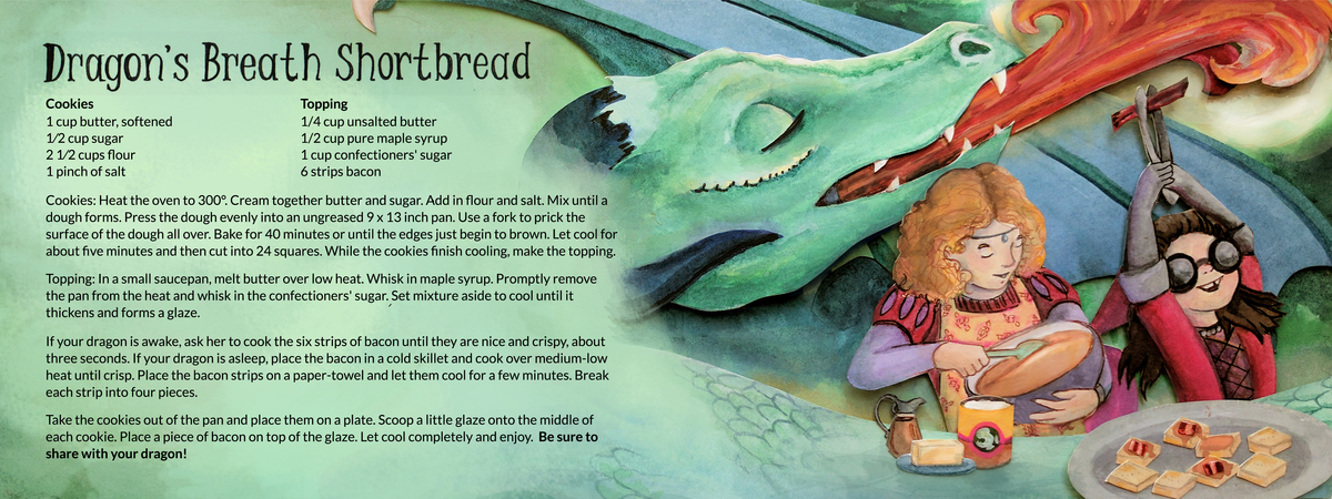 Dragon’s Breath Shortbread by LizabethGoss Elizabeth goss dragon shortbread