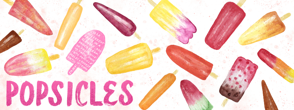 Summer Popsicles by Julia Bausenhardt