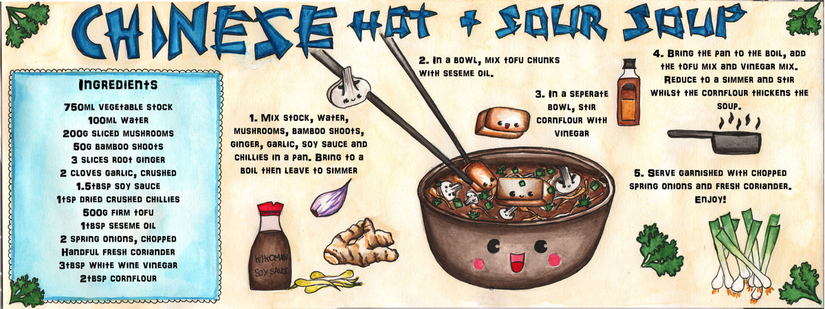 Hot and Sour Soup by Frances Matthewman