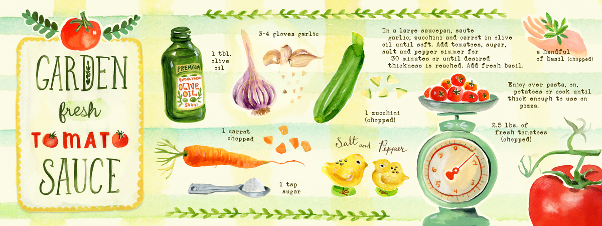 Garden Fresh Tomato Sauce by Deb Trevitt Tomatosauce recipe 2