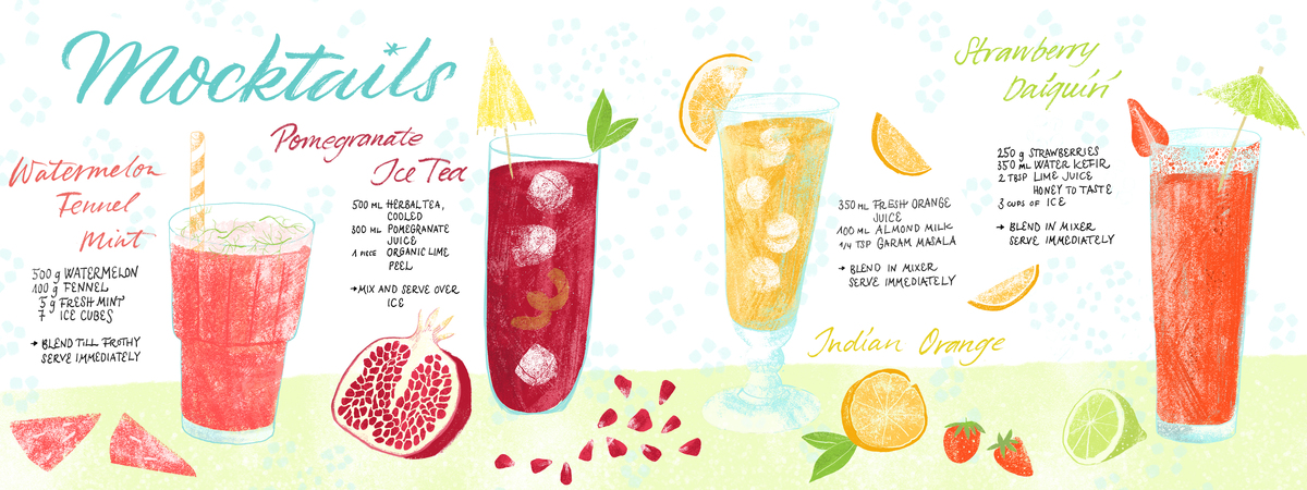 Mocktails by Julia Bausenhardt