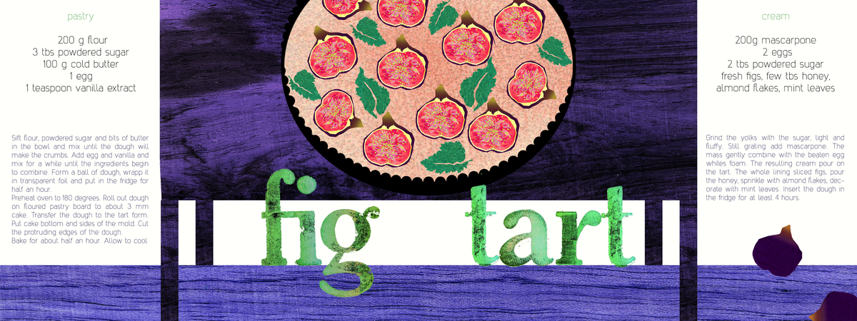 Fig Tart by Kasia Glowa