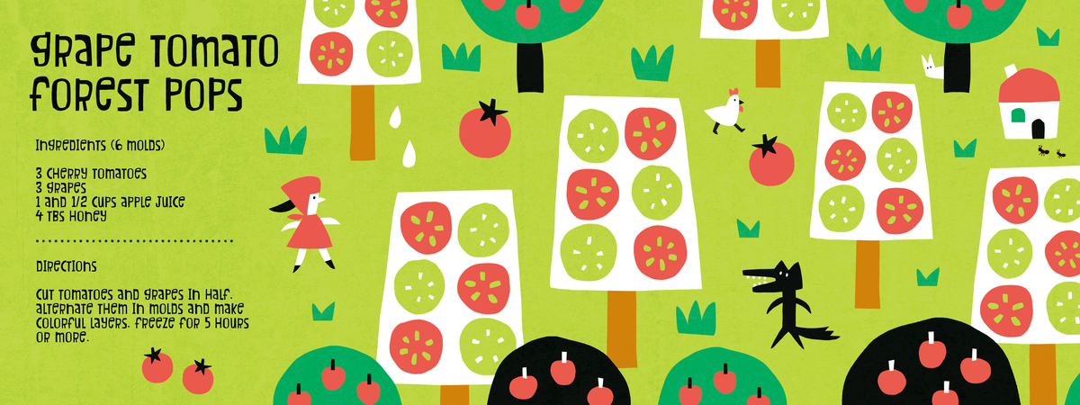 Grape Tomato Forest pops by AW Illustrations Tomatogrape