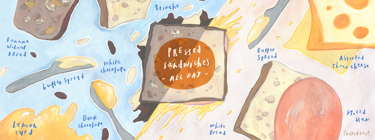 All-Day Pressed Sandwiches by Kaelyn Quek Toasties long 300