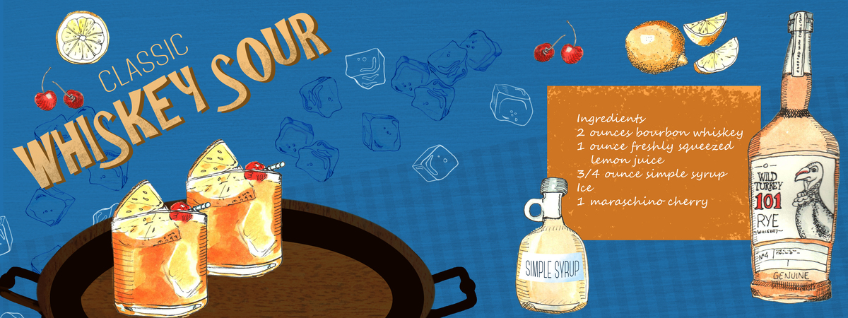 Classic Whiskey Sour by Katie Senft