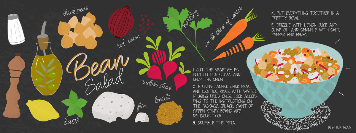 Bean Salad by Esther Mols