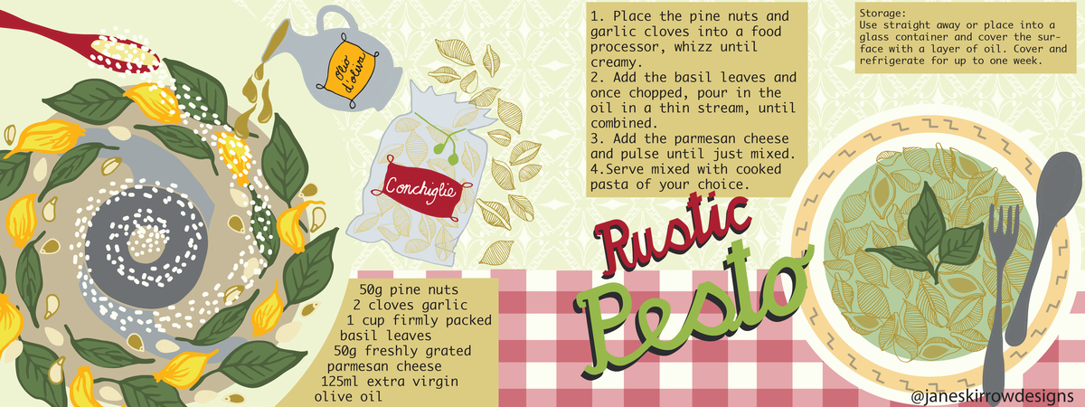 Rustic Pesto by Jane Skirrow Jane skirrow rustic pesto