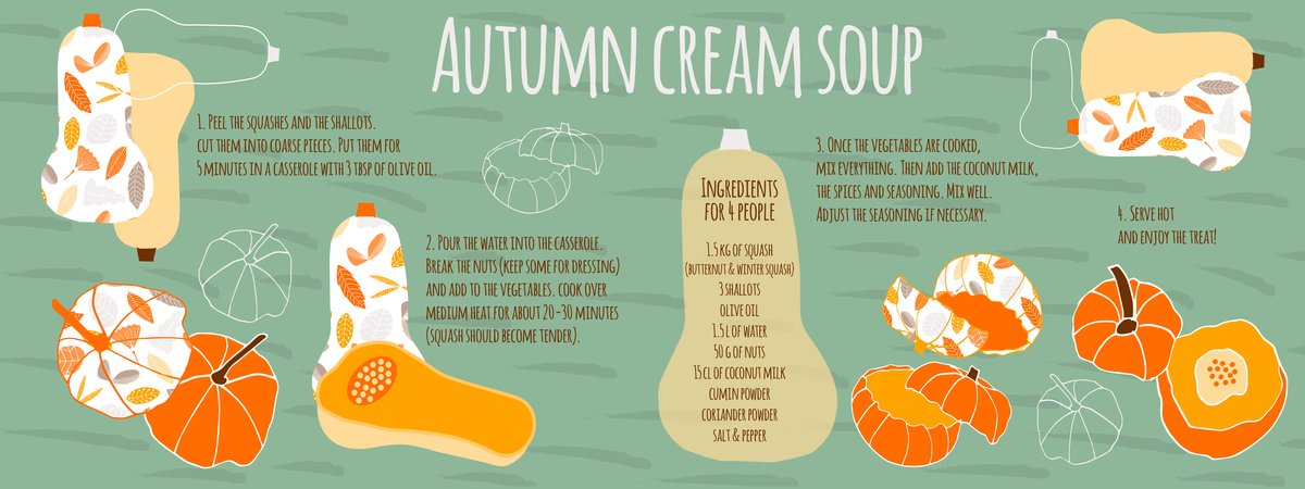 Autumn Cream Soup by Studio Esperluette