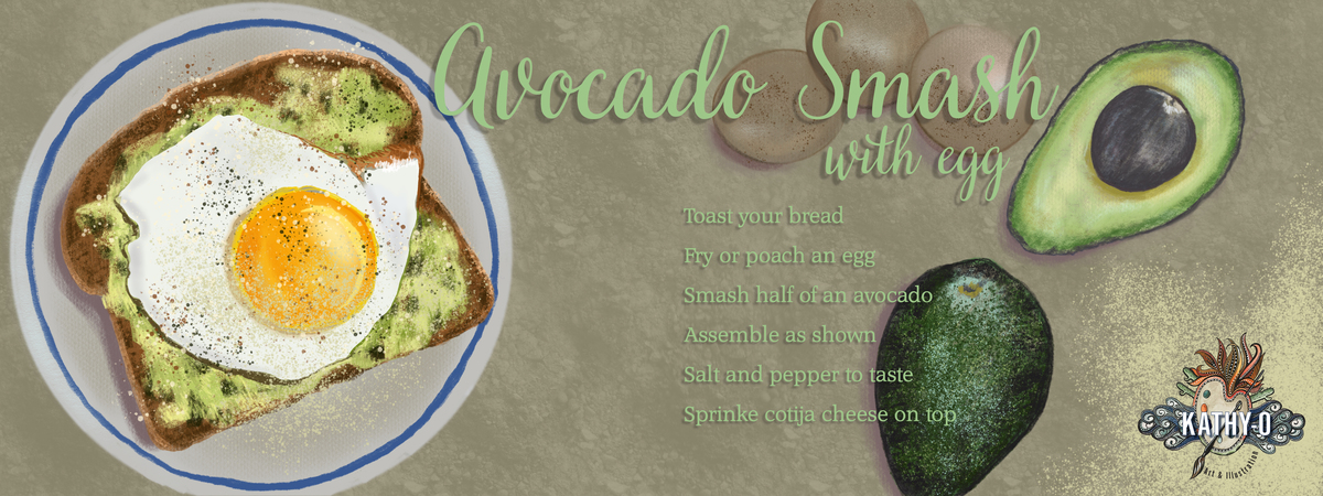 Avocado Smash (with egg) by Kathy-O