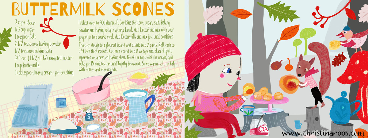 BUTTERMILK SCONES by Christina Roos