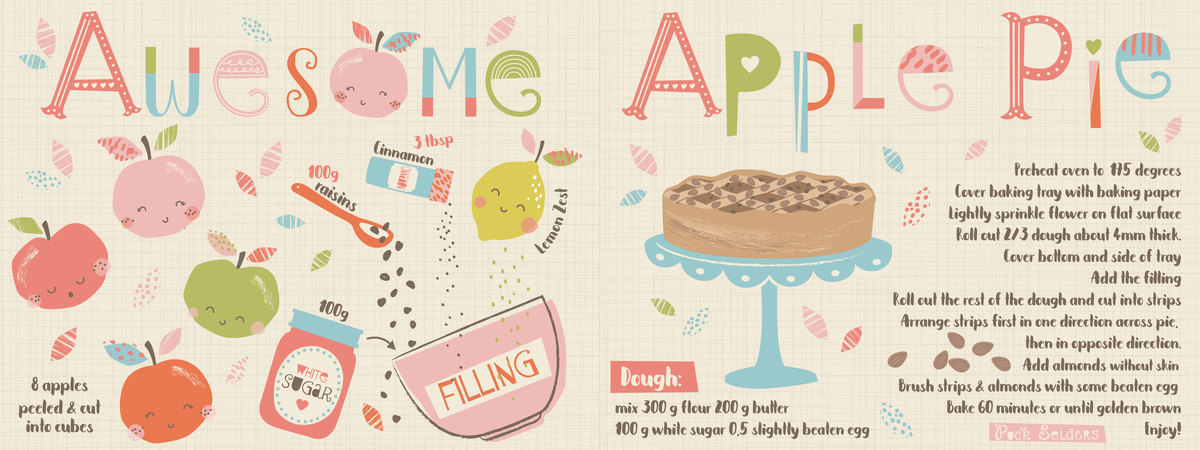 Awesome apple pie by Puck Selders