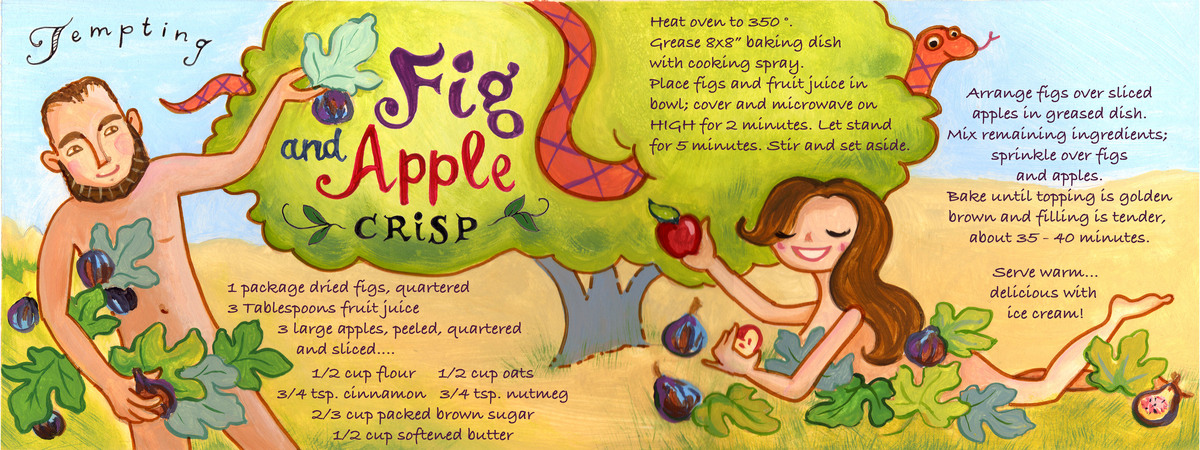 Fig and Apple Crisp by Michele Greulich