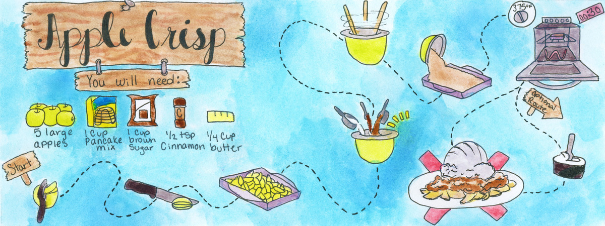 Mom's Apple Crisp by Amber Wiesberg