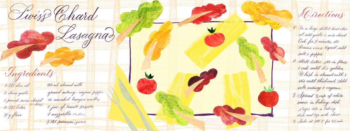 Swiss Chard Lasagna by Julia Bausenhardt