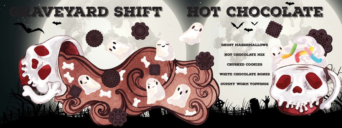 Graveyard Shift Hot Chocolate by Heather Sisson Graveyard shift