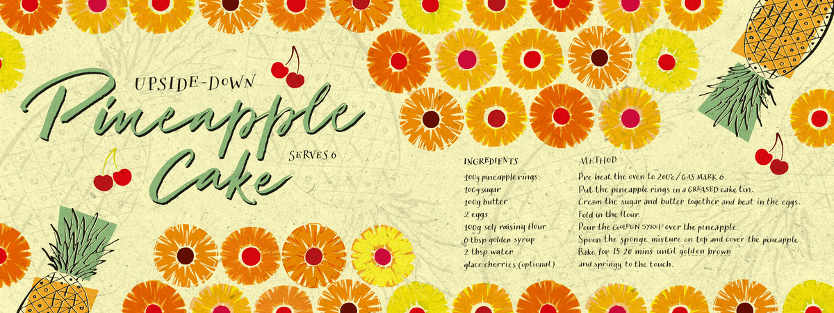 Upside-Down Pineapple Cake by Leanda Xavian Tdac pineapple upside down lx