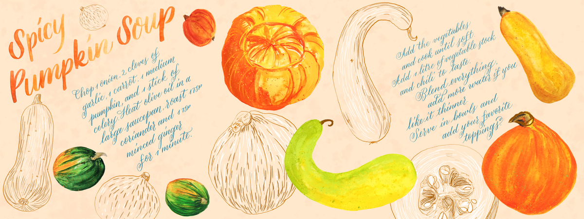 Spicy Pumpkin Soup by Julia Bausenhardt