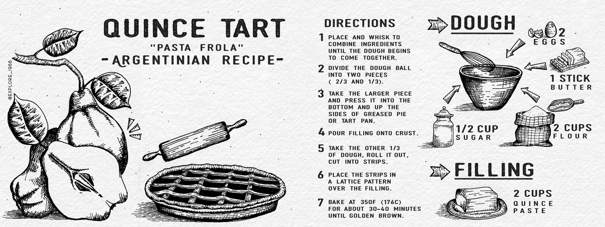 Quince tart by Explore_1988 Quince tart recipe