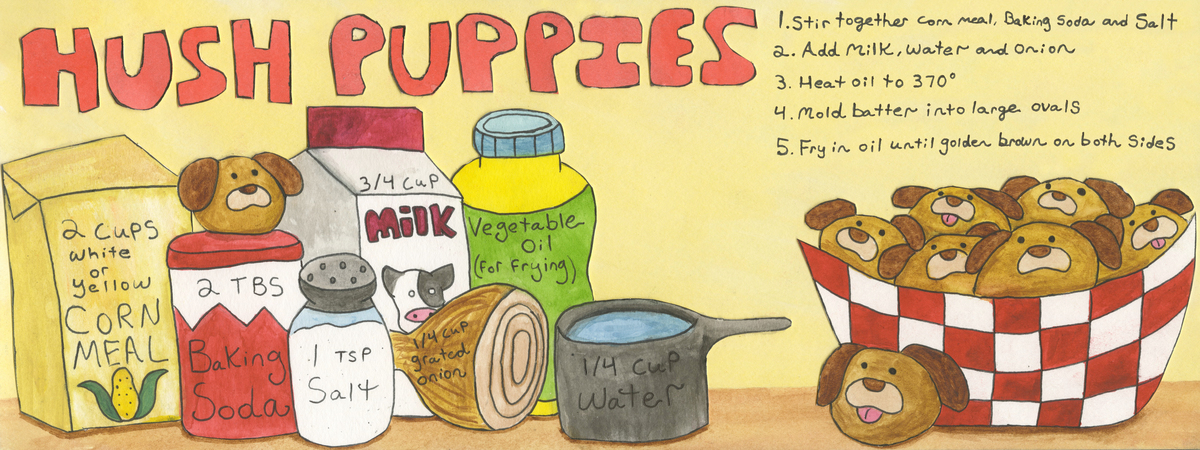 Hush Puppies by Megan McGing