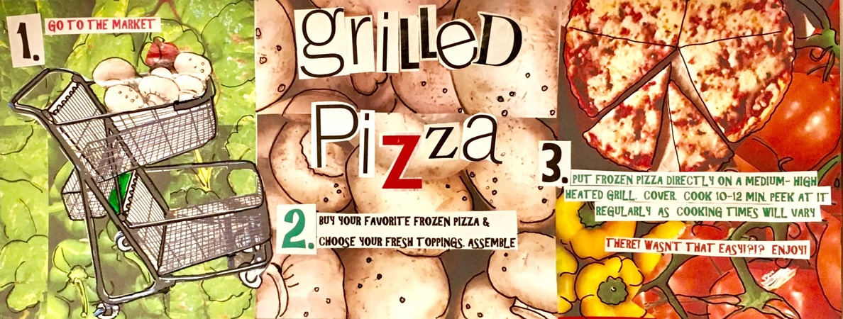 GRILLED PIZZA by Jane Pakis