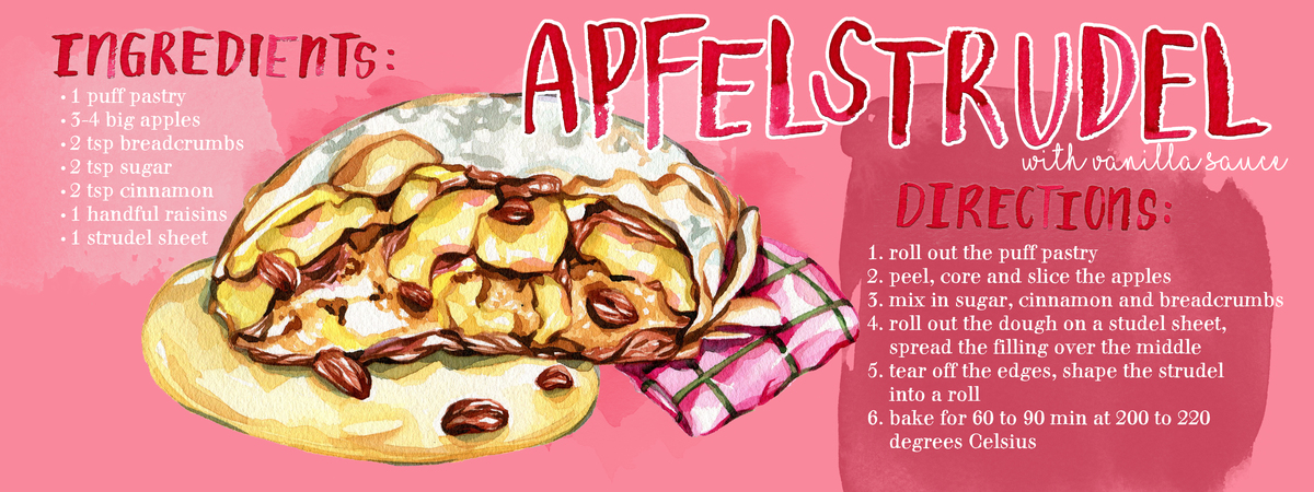 My Mum's Viennese Apfelstrudel by Sandra Neuditschko