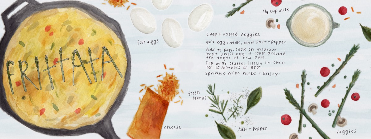 Frittata by Bethany Franklin