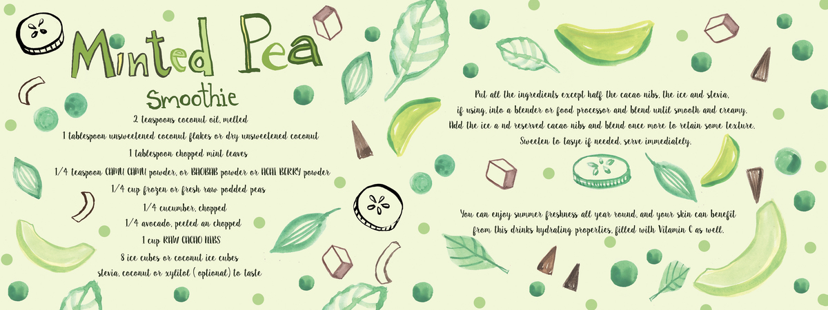 Minted Pea Smoothie by Farida Zaman