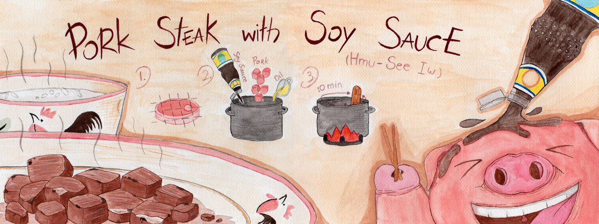Pork Steak with Soy Sauce by T@NN Hmu see iw