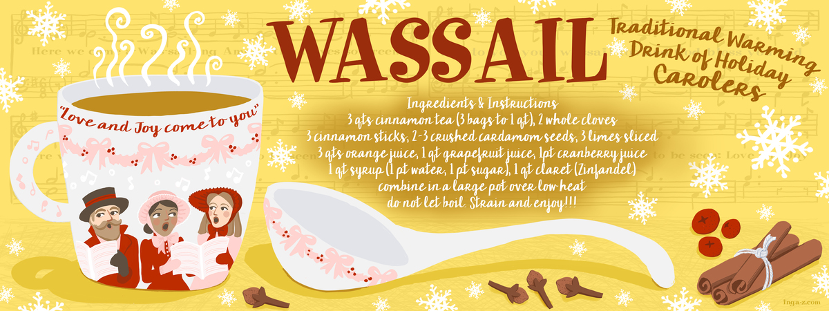 Wassail by Inga Larson Zwirschitz Wassail for tdac