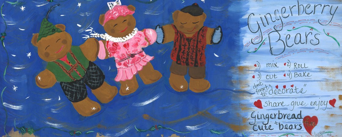 Gingerberry Bears by Deb Bartsch
