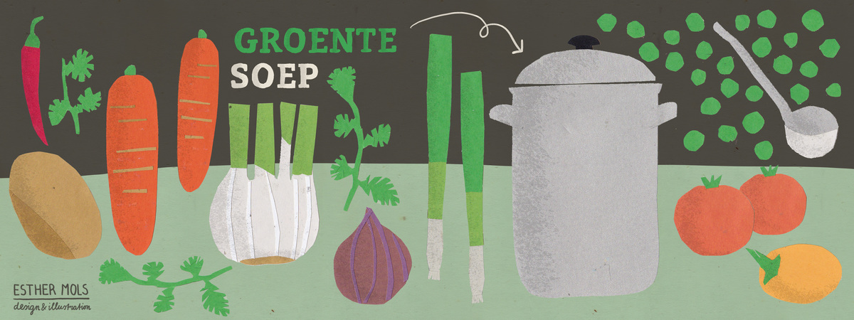 Vegetable Soup by Esther Mols