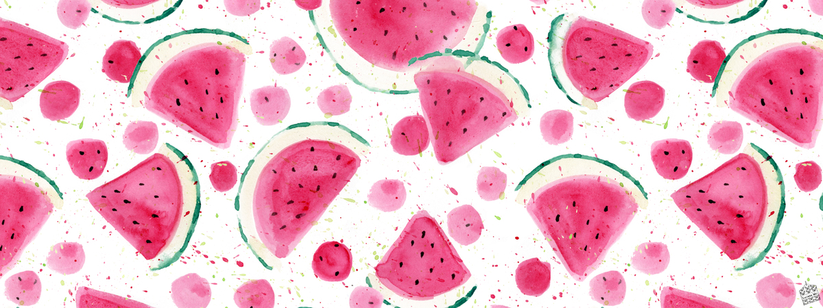 Watermelon in the Summer by Lucinda Wei Lucindawei tdac watermelon